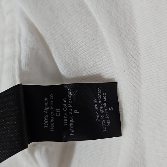 Aerosmith NWOT Rocks Tour white tee shirt sz S Men's hard to find item. Unisex - Picture 6 of 6